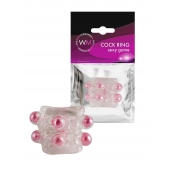 Прозрачная насадка на пенис с цветными шариками - Erowoman-Eroman - в Новокузнецке купить с доставкой Прозрачная насадка на пенис с цветными шариками - Erowoman-Eroman - в Новокузнецке купить с доставкой