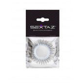 Круглое эрекционное кольцо с длинными «ресничками» - Sextaz - в Новокузнецке купить с доставкой