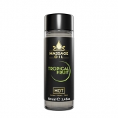 Массажное масло c ароматом тропических фруктов Massage Oil - 100 мл. - HOT - купить с доставкой в Новокузнецке