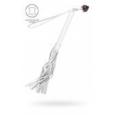 Белая кожаная плеть - 50 см. - Pecado - купить с доставкой в Новокузнецке