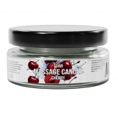 Массажная свеча «Спелая вишня» - 50 мл. - SGAN - купить с доставкой в Новокузнецке