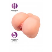 Реалистичный мастурбатор в форме попки с 2 любовными входами - No Name - в Новокузнецке купить с доставкой