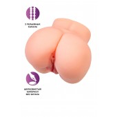 Реалистичный мастурбатор в форме попки с двумя любовными входами - No Name - в Новокузнецке купить с доставкой