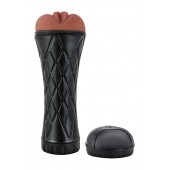 Коричневый мастурбатор-вагина Marly - Dream Toys - в Новокузнецке купить с доставкой