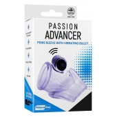Прозрачная насадка на член Passion Advancer - NMC - в Новокузнецке купить с доставкой