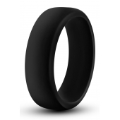 Черное эрекционное кольцо Silicone Go Pro Cock Ring - Blush Novelties - в Новокузнецке купить с доставкой