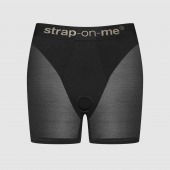 Трусики-шорты для фиксации насадок Strap-on-me Harness Lingerie Halo - size M - Strap-on-me - купить с доставкой в Новокузнецке