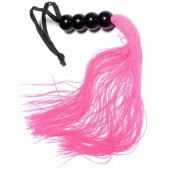 Розовая силиконовая плеть - 35,5 см. - Boys of Toys - купить с доставкой в Новокузнецке