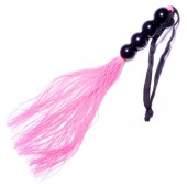 Розовая силиконовая плеть - 35,5 см. - Boys of Toys - купить с доставкой в Новокузнецке
