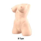 Телесный мастурбатор-торс Jessica B - Naked Factory - в Новокузнецке купить с доставкой