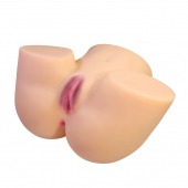 Телесный мастурбатор Liora с 2 любовными тоннелями - Baile - в Новокузнецке купить с доставкой