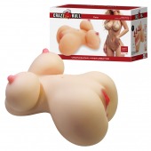 Телесный мастурбатор-торс Fiona - Baile - в Новокузнецке купить с доставкой