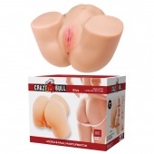 Телесный мастурбатор Olivia с 2 любовными отверстиями - Baile - в Новокузнецке купить с доставкой