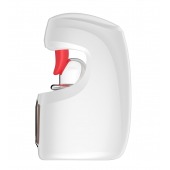 Белый мастурбатор с язычком и возвратно-поступательными движениями - Secwell - в Новокузнецке купить с доставкой