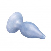 Голубая анальная втулка SILEXD Fantasy Diamond - 9,2 см. - Adrien Lastic