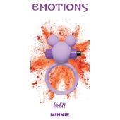 Сиреневое эрекционное виброколечко Emotions Minnie - Lola Games - в Новокузнецке купить с доставкой