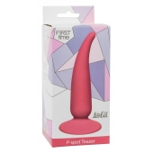 Розовая анальная пробка P-spot Teazer Pink - 12,2 см. - Lola Games - в Новокузнецке купить с доставкой