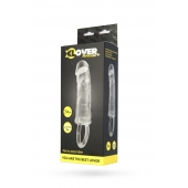 Прозрачная насадка с петлёй для фиксации - 14 см. - ToyFa - в Новокузнецке купить с доставкой