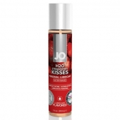 Смазка с ароматом клубники JO Flavored Strawberry Kiss - 30 мл. - System JO - купить с доставкой в Новокузнецке