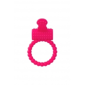 Розовое силиконовое виброкольцо A-toys - A-toys - в Новокузнецке купить с доставкой