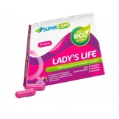 Возбуждающие капсулы Ladys Life - 14 капсул (0,35 гр.) - SuperCaps - купить с доставкой в Новокузнецке