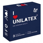 Ультрапрочные презервативы Unilatex Extra Strong - 3 шт. - Unilatex - купить с доставкой в Новокузнецке