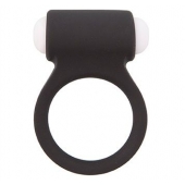 Чёрное эрекционное виброкольцо LIT-UP SILICONE STIMU RING 3 BLACK - Dream Toys - в Новокузнецке купить с доставкой