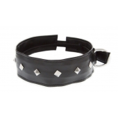 Полиуретановый ошейник с пуклями Collar with Studs - Blush Novelties - купить с доставкой в Новокузнецке