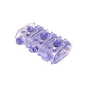 Фиолетовая насадка на пенис Rings Armour - Lola Games - в Новокузнецке купить с доставкой