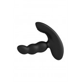 Черный силиконовый стимулятор простаты Levett Nitoc с пультом ДУ - Levett - в Новокузнецке купить с доставкой
