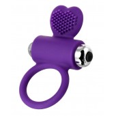 Фиолетовое виброкольцо с ресничками JOS PERY - JOS - в Новокузнецке купить с доставкой