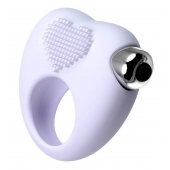 Белое виброкольцо для продления полового акта JOS MOYS - JOS - в Новокузнецке купить с доставкой