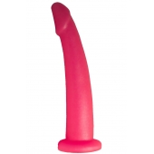 Розовый стимулятор простаты из геля - 18 см. - LOVETOY (А-Полимер) - в Новокузнецке купить с доставкой