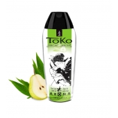 Интимный гель TOKO Pear   Exotic Green Tea с ароматом груши и зеленого чая - 165 мл. - Shunga - купить с доставкой в Новокузнецке