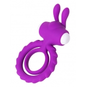 Фиолетовое эрекционное кольцо на пенис JOS  GOOD BUNNY - JOS - в Новокузнецке купить с доставкой