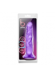 Фиолетовый фаллоимитатор Sweet n Hard 5 - 19 см. - Blush Novelties