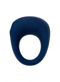 Синее эрекционное кольцо на пенис Satisfyer Ring 2 - Satisfyer - в Новокузнецке купить с доставкой