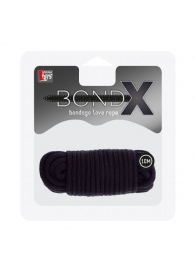 Черная веревка для связывания BONDX LOVE ROPE - 10 м. - Dream Toys - купить с доставкой в Новокузнецке