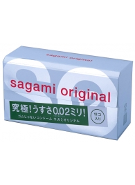 Ультратонкие презервативы Sagami Original - 12 шт. - Sagami - купить с доставкой в Новокузнецке