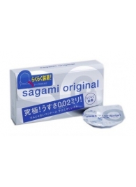 Ультратонкие презервативы Sagami Original QUICK - 6 шт. - Sagami - купить с доставкой в Новокузнецке