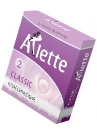 Классические презервативы Arlette Classic - 3 шт. - Arlette - купить с доставкой в Новокузнецке