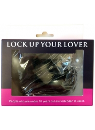 Черные меховые наручники Love с ключиками - Baile - купить с доставкой в Новокузнецке