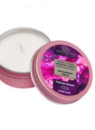 Массажная свеча  Райская вишня - БиоМед - купить с доставкой в Новокузнецке