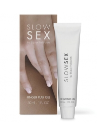 Гель для мастурбации с ароматом кокоса Slow Sex Finger Play Gel - 30 мл. - Bijoux Indiscrets - купить с доставкой в Новокузнецке