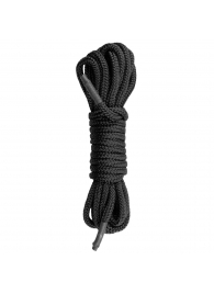 Черная веревка для бондажа Easytoys Bondage Rope - 5 м. - Easy toys - купить с доставкой в Новокузнецке