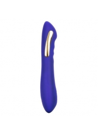 Фиолетовый вибратор с электростимуляцией Intimate E-Stimulator Petite Wand - 18,5 см. - California Exotic Novelties - купить с доставкой в Новокузнецке