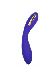 Фиолетовый вибратор с электростимуляцией Intimate E-Stimulator Wand - 21,5 см. - California Exotic Novelties - купить с доставкой в Новокузнецке