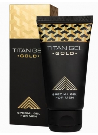 Гель для увеличения члена Titan Gel Gold Tantra - 50 мл. - Titan - купить с доставкой в Новокузнецке