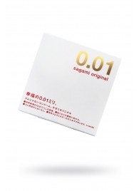 Супертонкий презерватив Sagami Original 0.01 - 1 шт. - Sagami - купить с доставкой в Новокузнецке