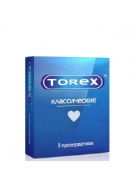 Гладкие презервативы Torex  Классические  - 3 шт. - Torex - купить с доставкой в Новокузнецке